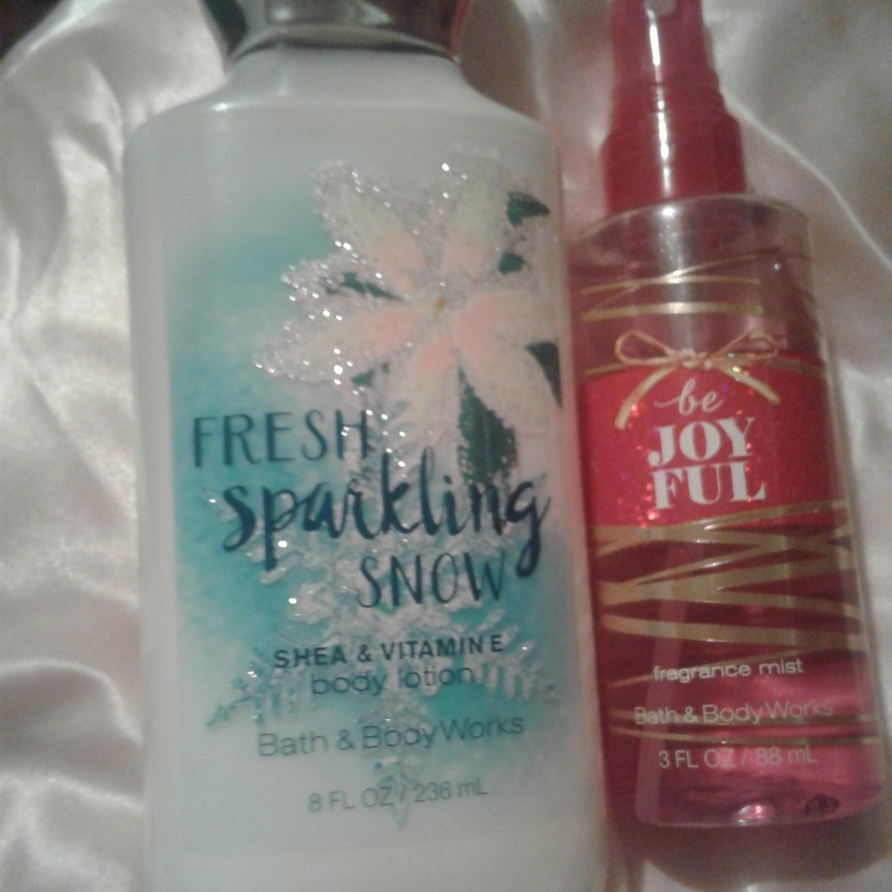 gently used bath & body works winter bundle ❄